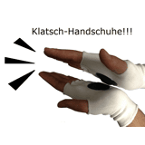 Clip-Clappers Klatsch Handschuhe mit Deutschland Fahne Gr. Uni