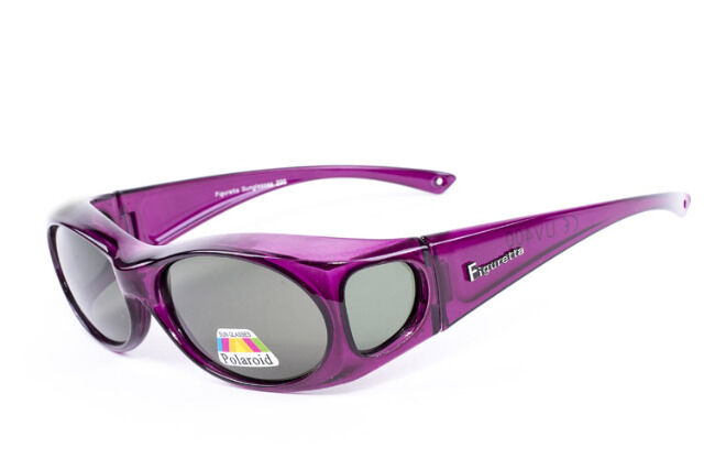 Figuretta Sonnen Überbrille UV 400 Polarisiert lila aus TV Werbung 