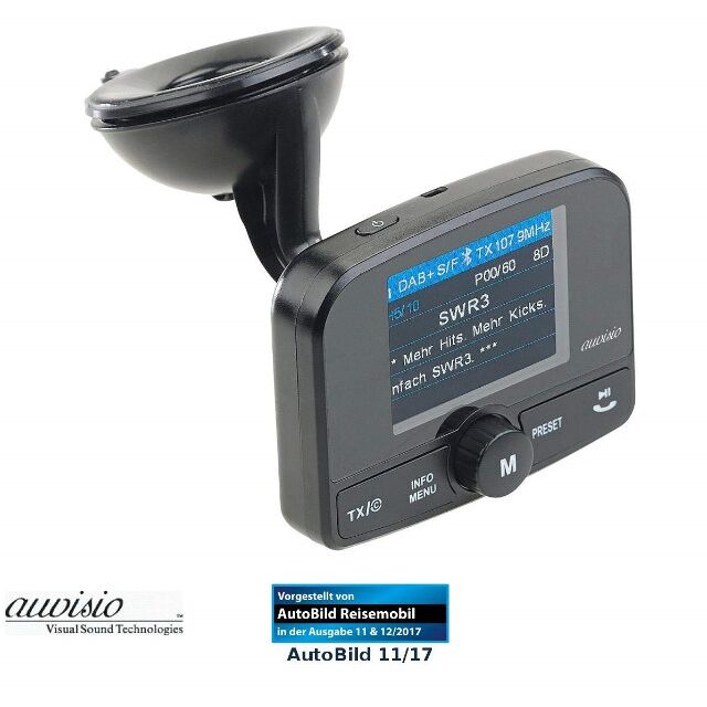 auvisio Transmitter Auto: Kfz-FM-Transmitter mit Bluetooth 5, Freisprecher,  MP3, 2 USB-Ladeports: : Elektronik & Foto