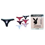 Playboy Unterwäsche Damen Marken Tangas Strings 3er Pack Restposten