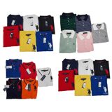 U.S. Polo Assn. Poloshirt Uni Gestreift Herren Polos Marken Shirt Mix