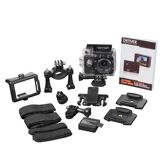 DENVER ACT-5051W FULL HD Action Cam mit Wi-Fi Funktion und Bildschirm auf der Rückseite 5Mpixel CMOS-Sensor, 140 ° fester Winkel