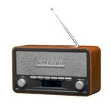 DENVER DAB-18 DAB + / FM-Radio mit Bluetooth-, Uhr- und Alarmfunktion 2 x 2 W Lautstärke 