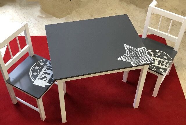 Kinder Tisch Stuhl 3 Er Set Holz Original Verpackt 15613090 Restposten De