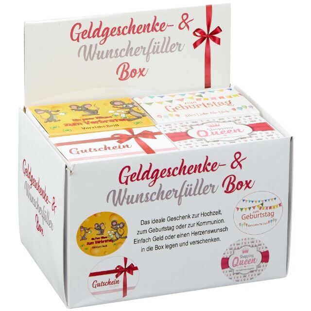 28 653917 Geldgeschenke Und Wunscherfuller Box Shopping Queen Gutschein Geburtstag Mause Zum Verbraten 15646378 Restposten De