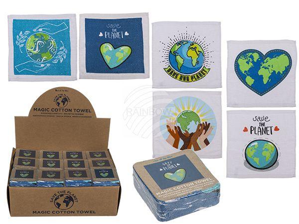 MT 992682 Magic Towel magisches Handtuch 30x30cm Eule 2 Stück 2,95€/1Stk 